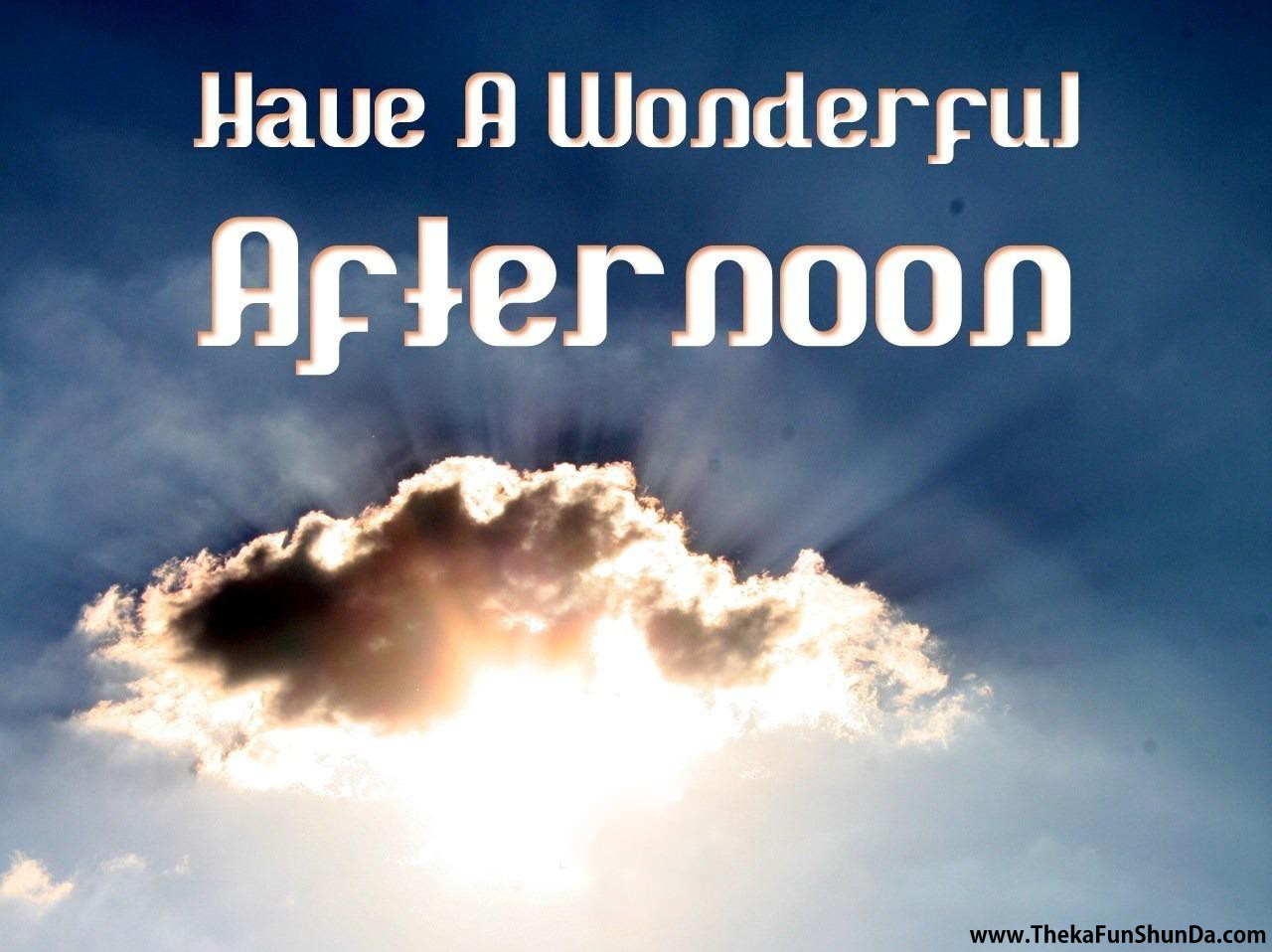 Good Afternoon
