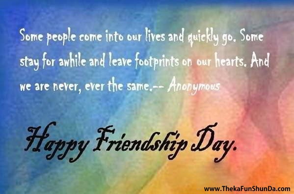 Happy Friendship Day