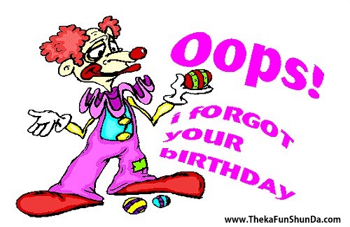 belated birthday
