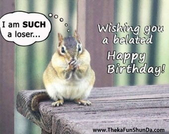 belated birthday