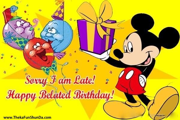 belated birthday