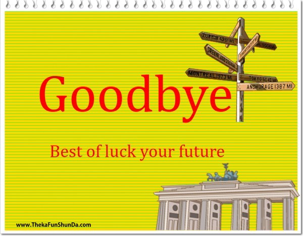 good-bye